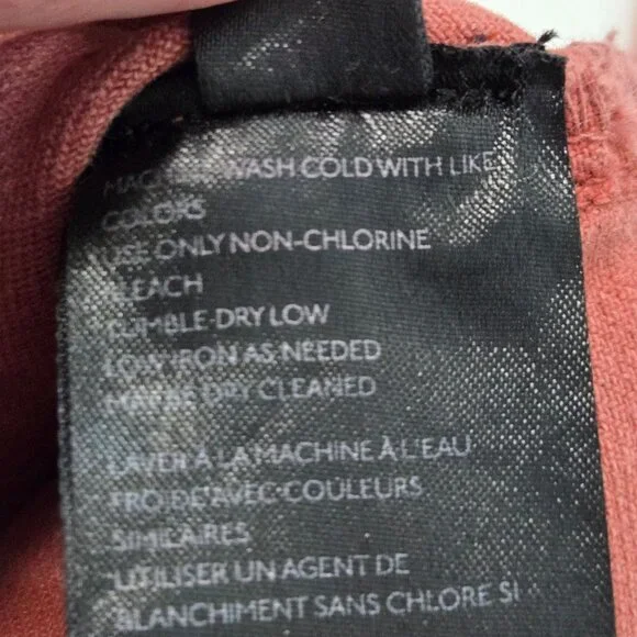 Free People Size S Cotton Platoon Cargo Pants In Red Rust Elastic Waistband - Picture 11 of 16